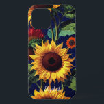 Sunflowers Red Orange Yellow Van Gogh iPhone 12 Pro Case<br><div class="desc">Sunflowers Red Orange Yellow Van Gogh Art.</div>