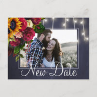 Sunflowers roses rescheduled new date wedding