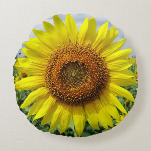 SunFlowers Round Cushion