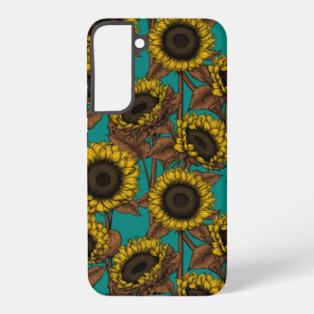 Sunflowers Samsung Galaxy S22+ Case (Back)