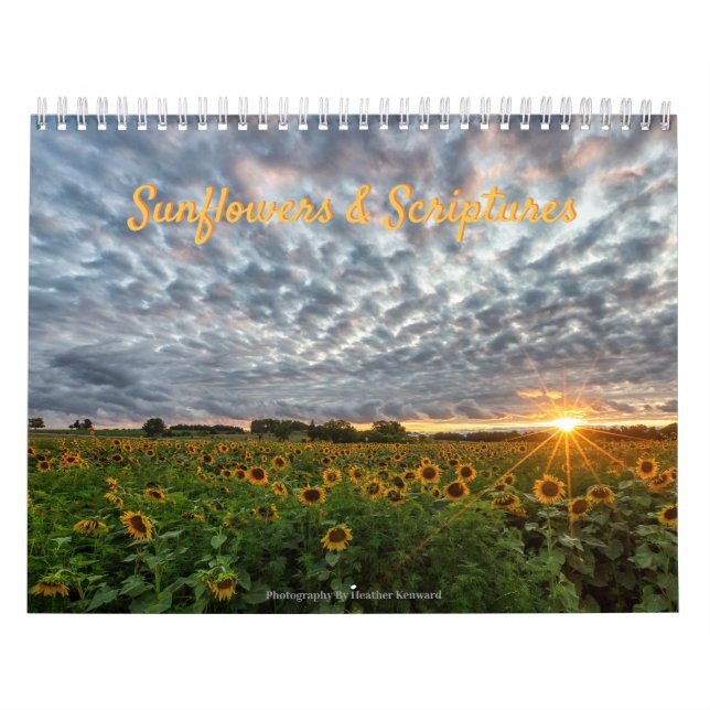 Sunflowers & Scriptures Calendar (Cover)