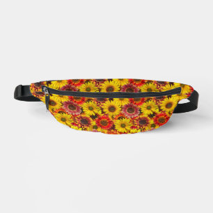 Sunflowers Seamless Pattern Bum Bags