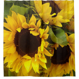 Sunflowers Shower Curtain