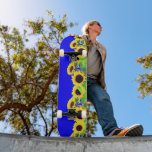 Sunflowers Skateboard - Ukraine Flag Colours<br><div class="desc">Sunflowers - Ukraine Flag Colours - Freedom !  You can transfer to 1000  Zazzle products.  Resize and move or remove and add elements / text with customisation tool. 
We Stand With Ukraine !</div>