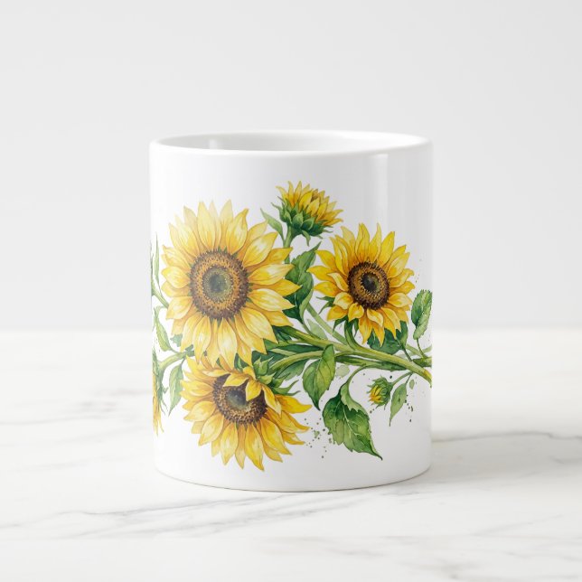 Sunflowers Specialty Mug (Front)
