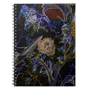 SUNFLOWERS SPIRAL NOTEBOOK