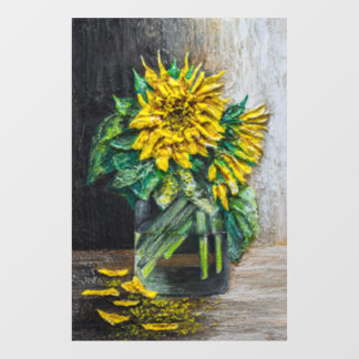 Sunflowers Still Life Acrylic Painting 