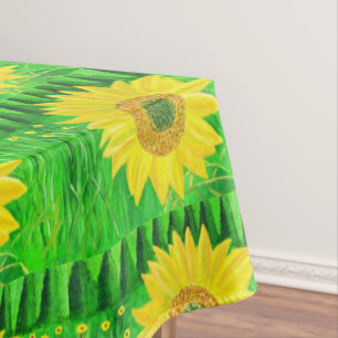 Sunflowers tablecloth