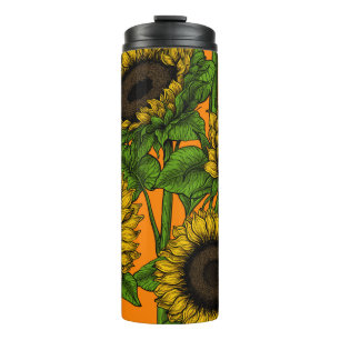 Sunflowers Thermal Tumbler