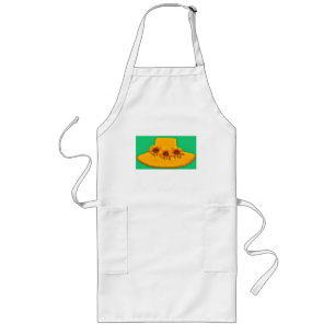 Sunflowers Three Long Apron
