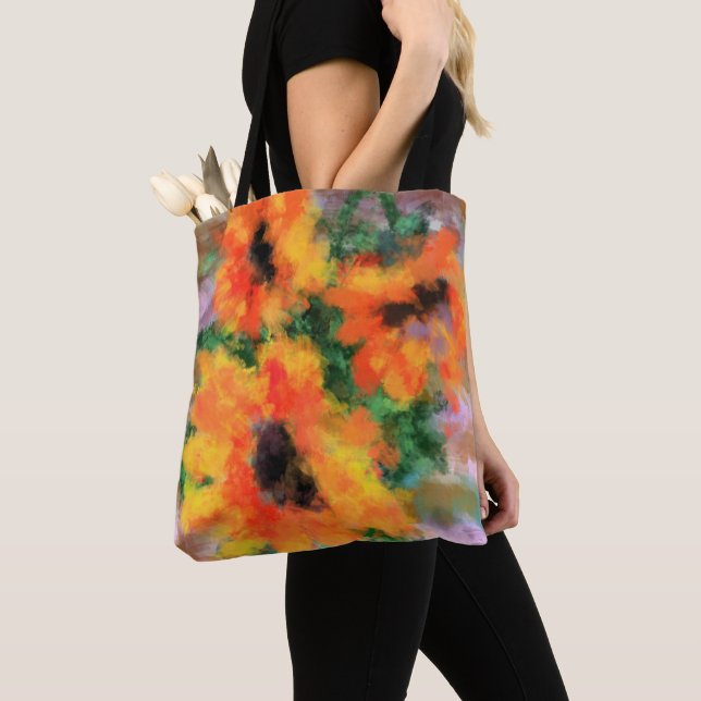 Sunflowers Tote Bag (Close Up)