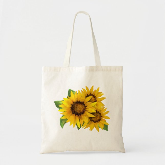 Sunflowers Tote Bag (Front)