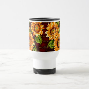 Sunflowers Travel Mug
