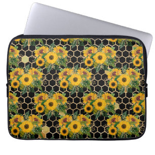 Sunflowers Turn Naturally Towards The Light Laptop Sleeve