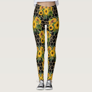 Sunflowers Turn Naturally Towards The Light Leggings