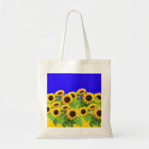 Sunflowers - Ukrainian Flag Peace Freedom Ukraine Tote Bag