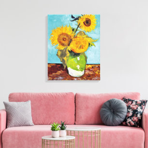 Sunflowers Van Gogh Canvas Print