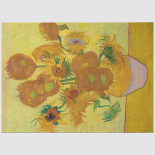 Sunflowers, Vincent van Gogh, 1889 Tissue Paper