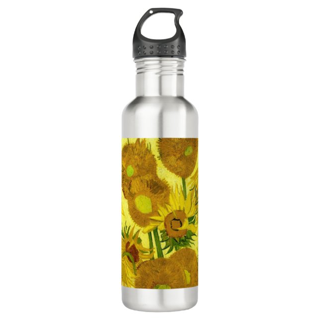 Sunflowers Vincent van Gogh     710 Ml Water Bottle (Front)