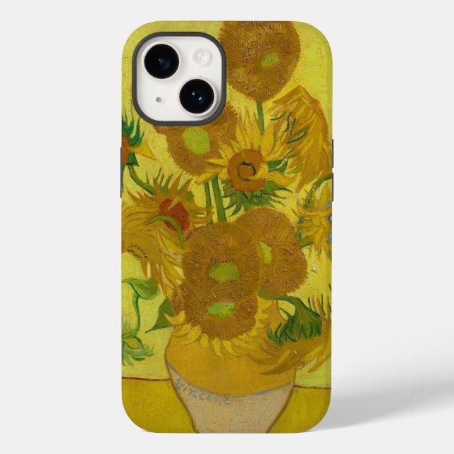 Sunflowers - Vincent van Gogh Case-Mate iPhone Case (Back)