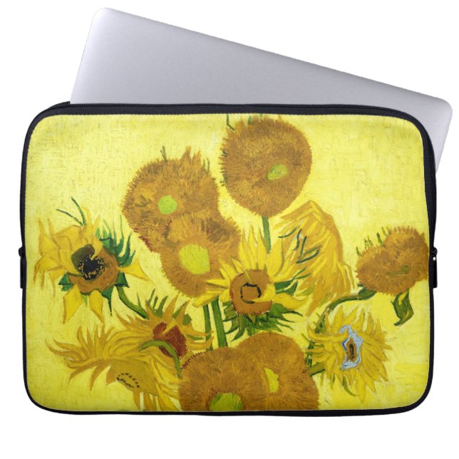 Sunflowers Vincent van Gogh   Laptop Sleeve (Front)