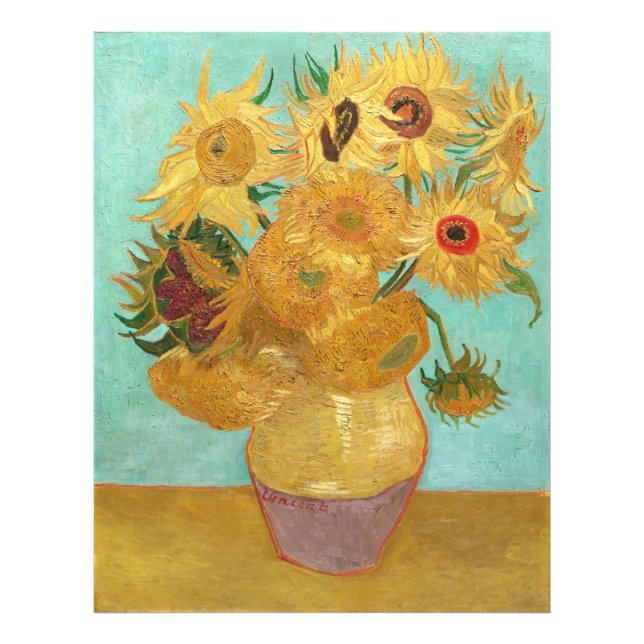Sunflowers Vincent van Gogh  Photo Print (Front)