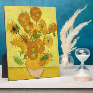 Sunflowers, Vincent van Gogh Plaque