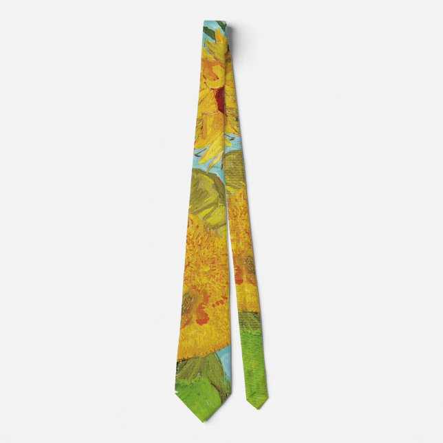 Sunflowers Vincent van Gogh   Tie (Front)