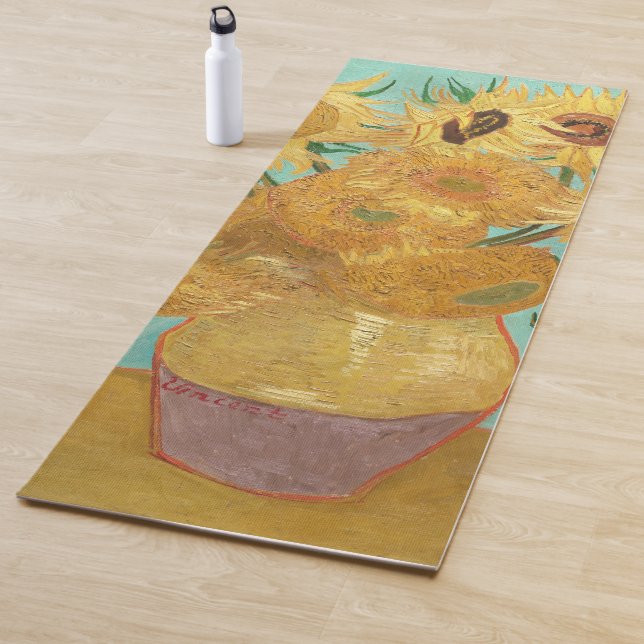 Sunflowers Vincent van Gogh     Yoga Mat (In Situ)