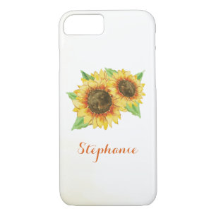 Sunflowers Watercolor Case-Mate iPhone Case