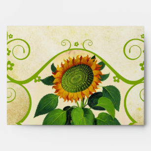 SunFlowers Wedding Envelopes