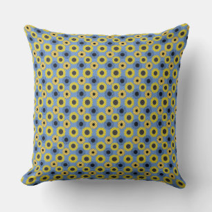 Sunflowers wx4 White BG Cushion