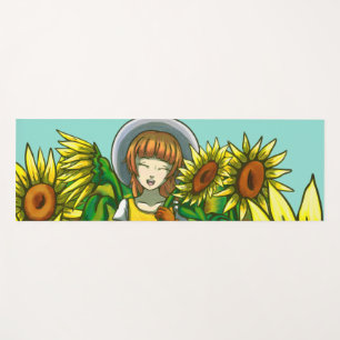 Sunflowers Yoga Mat
