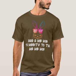 Sunglass Bunny Hip Hop Hippity Easter Gift Mens T-Shirt