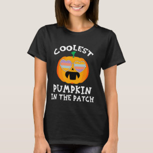 Sunglass Kids Coolest Pumpkin In The Patch Hallowe T-Shirt