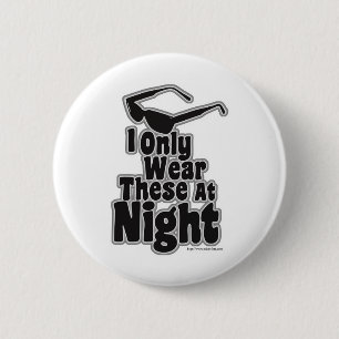 Sunglasses After Dark 6 Cm Round Badge