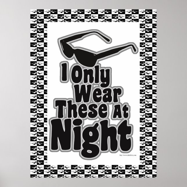 Sunglasses After Dark! Poster (Front)