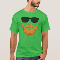 Sunglasses and Red Head Beard