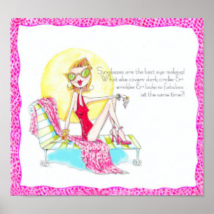 Sunglasses are Fabulous Vanity print