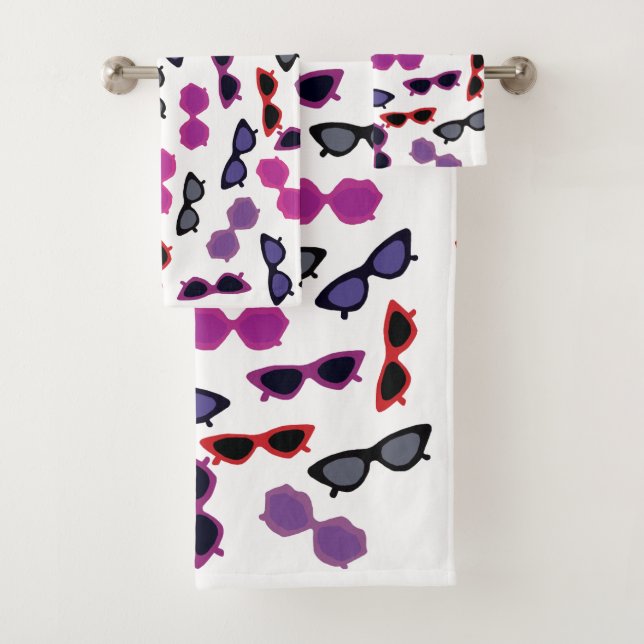 Sunglasses Bath Towel Set (Insitu)