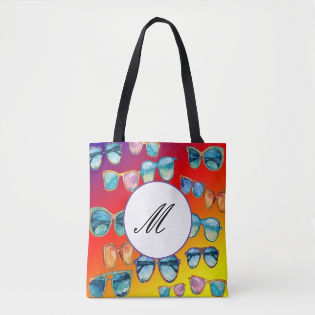 Sunglasses Boho Style Tote Bag (Front)