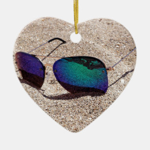 Sunglasses Ceramic Tree Decoration