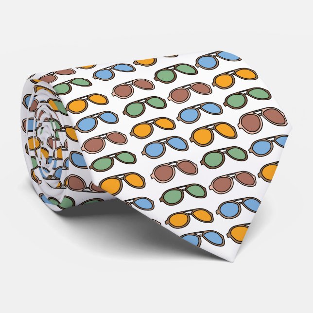 Sunglasses Colourful Summer Sunglasses Tie (Rolled)
