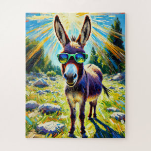 Sunglasses Donkey 50 Piece Kids Puzzle