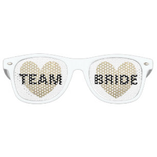 Sunglasses - Heart Fab Team Bride