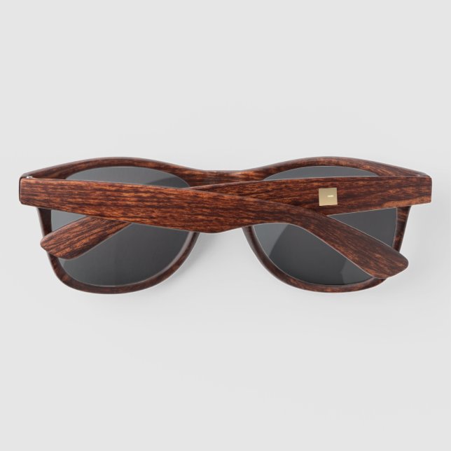 Sunglasses plastic cool eco style design (Back)