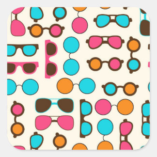 Sunglasses Square Sticker