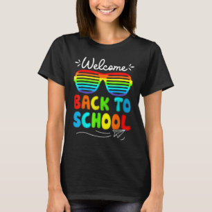 Sunglasses Teachers Students Welcome Back To Schoo T-Shirt