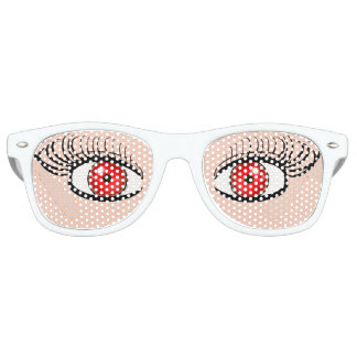 Sunglasses With Red Fake Eyes