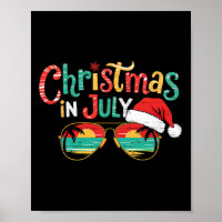Sungled Christmas In July Summer Xmas Beach Vacati